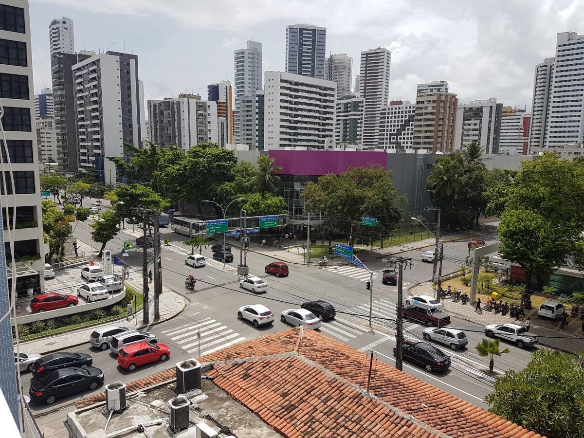 Apartamento De 3 Quartos A 100 Metros Da Praia De Boa Viagem Recife Exteriör bild